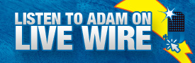 Listen to Adam on Live Wire